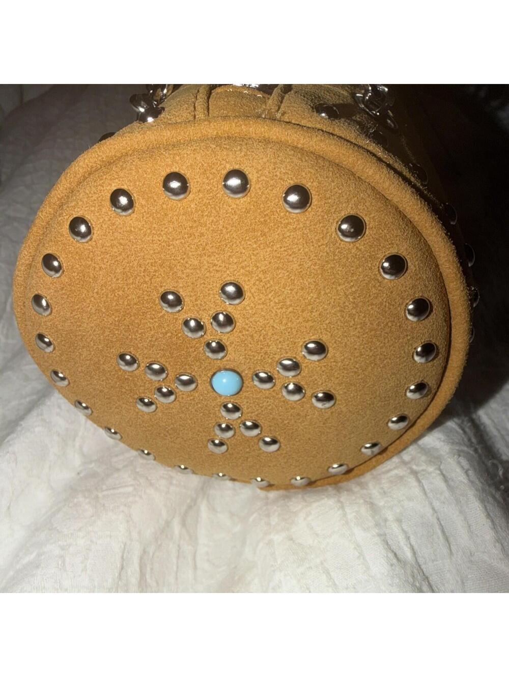 VON DUTCH Brown soft Barrel Retro BAG NWT 2026 style - Picture 3 of 7